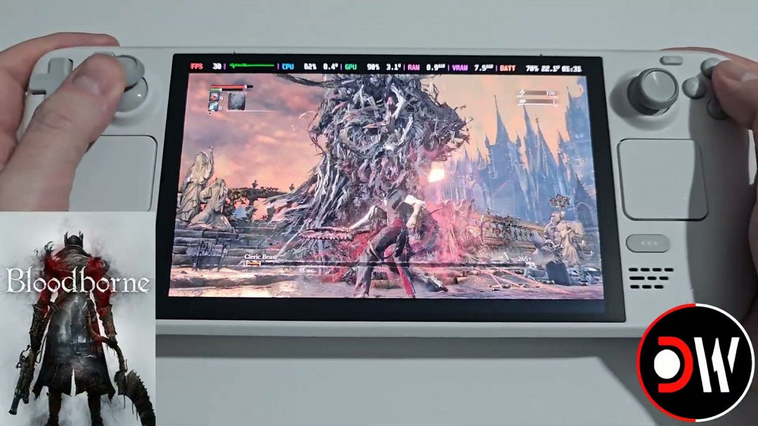 《血源詛咒》現可在Steam Deck上穩定30幀運行