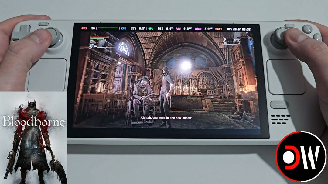 《血源詛咒》現可在Steam Deck上穩定30幀運行