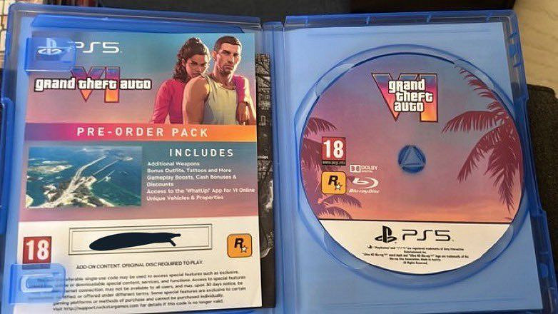 《GTA》粉絲自製《GTA6》PS5實體版：這也太逼真了吧