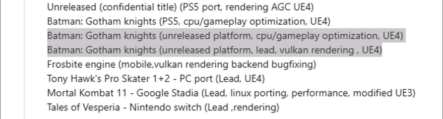 《高譚騎士》或是首款登陸Switch 2的第三方遊戲 《高譚騎士》或是首款登陸Switch 2的第三方遊戲