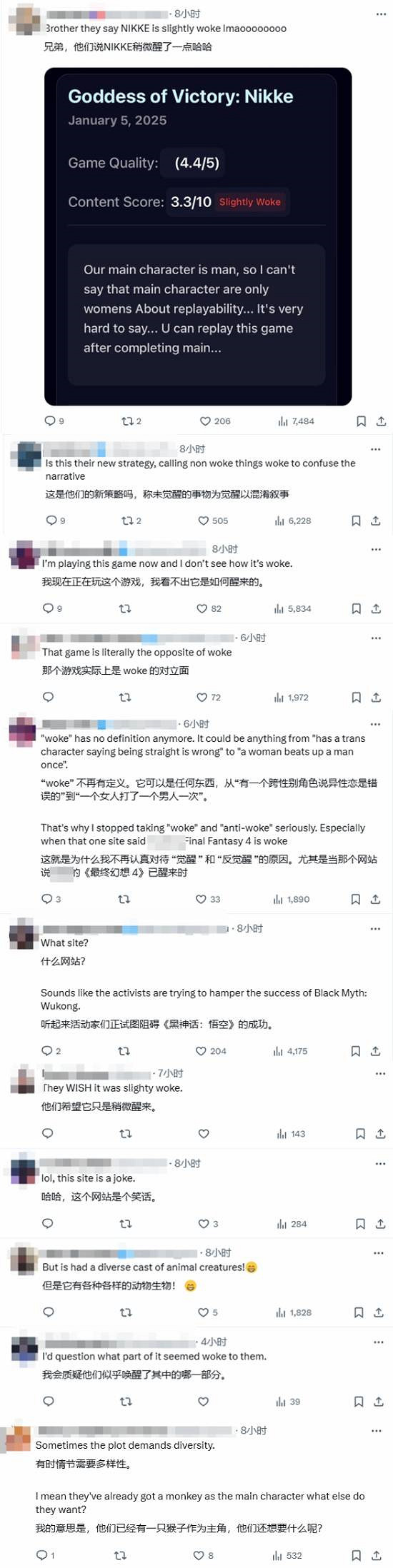 玩家自製網站檢測DEI含量 《黑神話》竟是輕度覺醒？