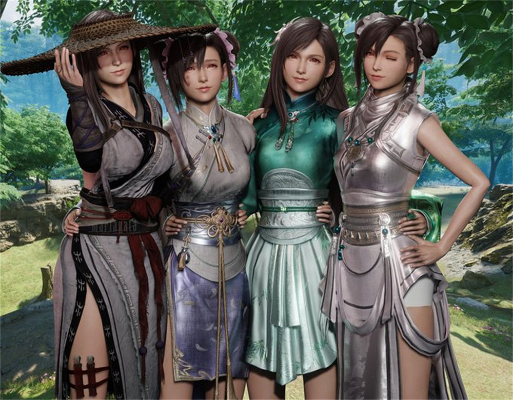 《最終幻想7》草莓味的&quot;蒂法&quot;渲染圖：香甜可口誘人！