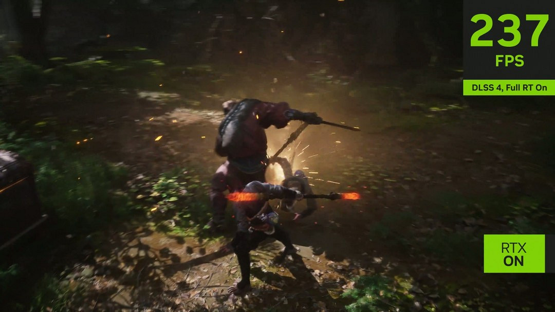 《黑神話：悟空》DLSS 4技術展示：全程穩定200+幀！