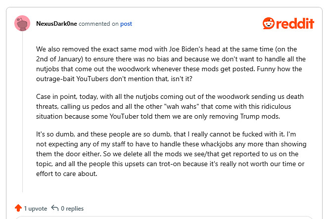 《漫威爭鋒》爭議性換臉MOD被下架 表示接受玩家意見 《漫威爭鋒》爭議性換臉MOD被下架 表示接受玩家意見