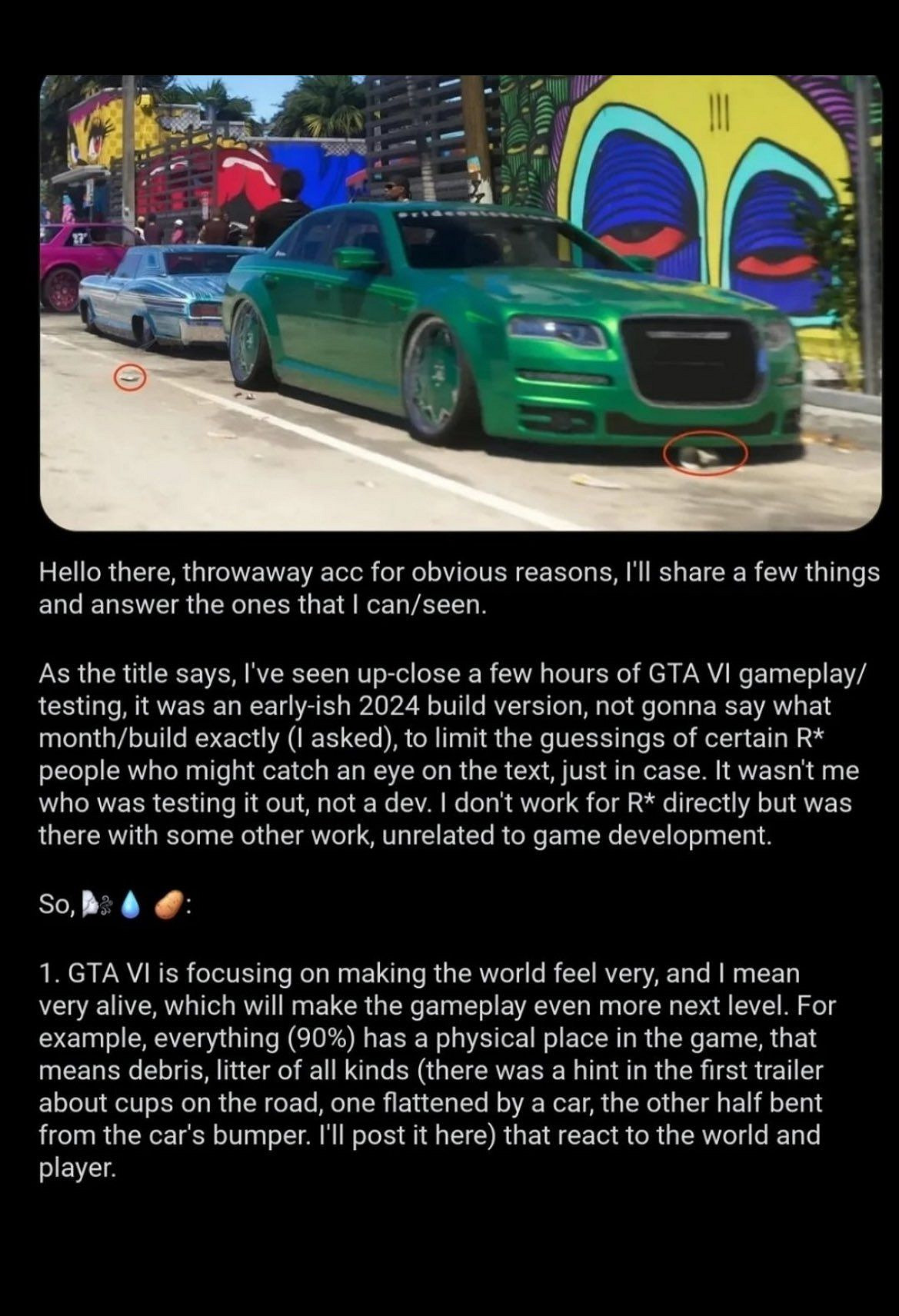 曝《GTA6》世界非常逼真生動:有90%的可交互內容! 曝《GTA6》世界非常逼真生動:有90%的可交互內容!