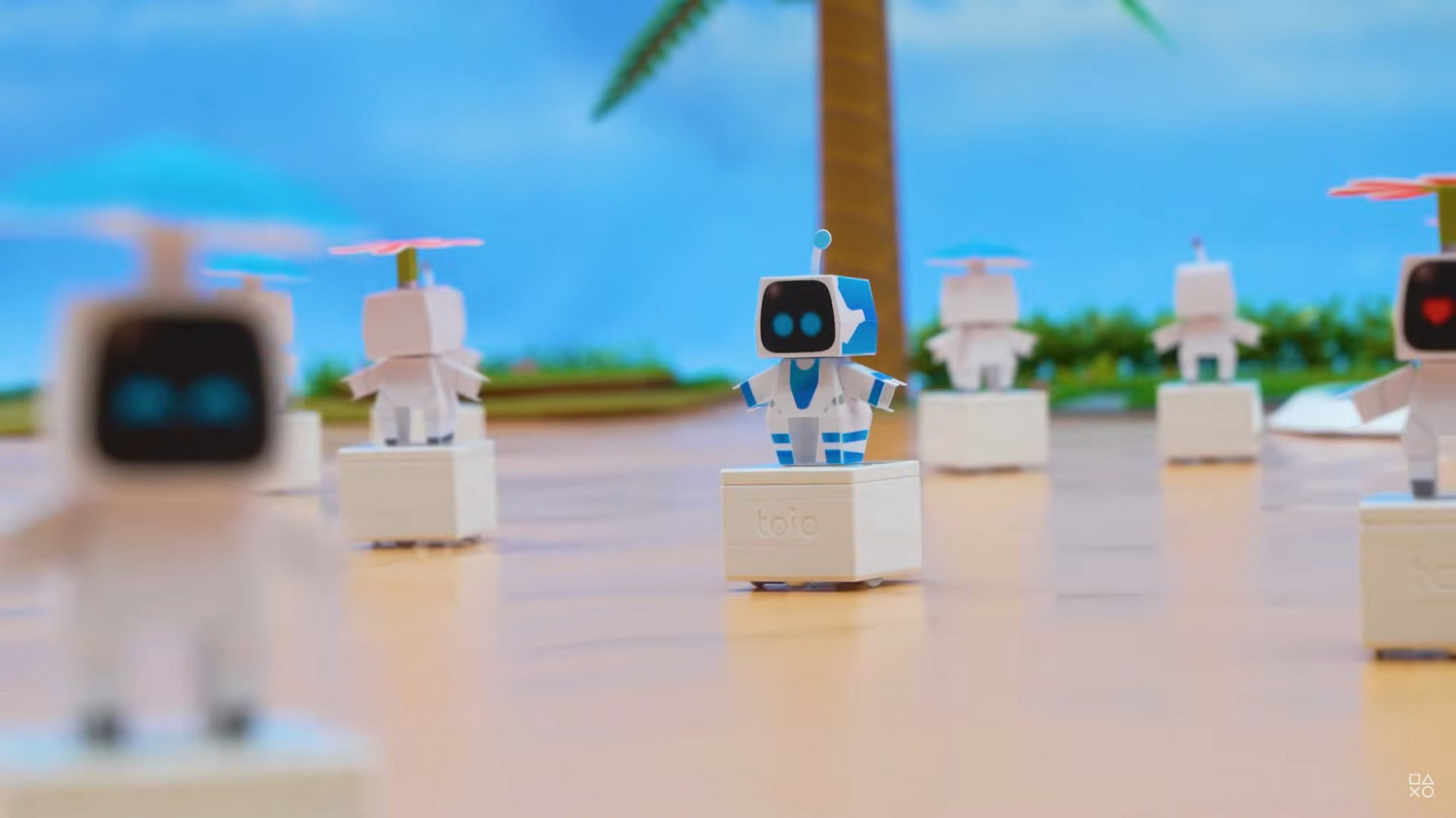 索尼推出紙質小機器人玩具“toio”!並祝大家新年快樂 索尼推出紙質小機器人玩具“toio”!並祝大家新年快樂