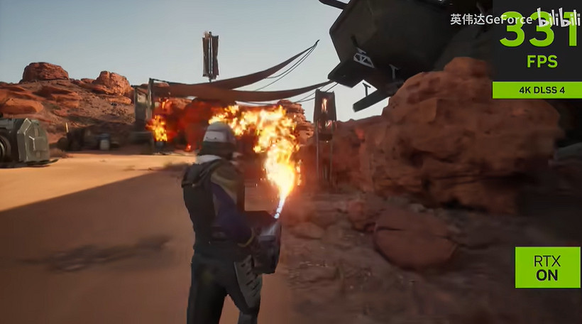 《沙丘:覺醒》4K DLSS4畫面對比:幀數直逼300FPS! 《沙丘:覺醒》4K DLSS4畫面對比:幀數直逼300FPS!