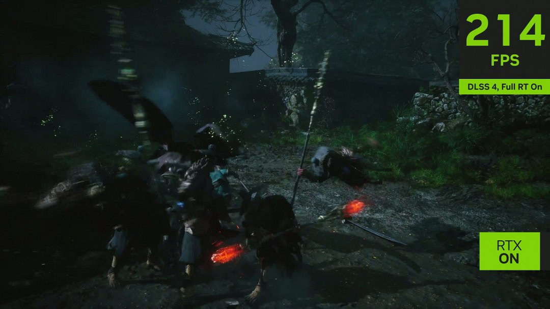 《黑神話：悟空》DLSS 4技術展示：全程穩定200+幀！