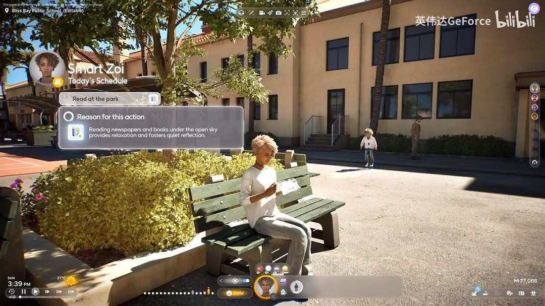 輝達《InZOI》展示公布 打造充滿活力的模擬城市！