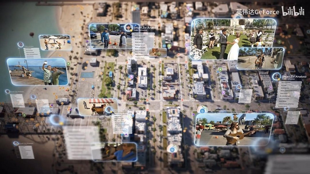 輝達《InZOI》展示公布 打造充滿活力的模擬城市！