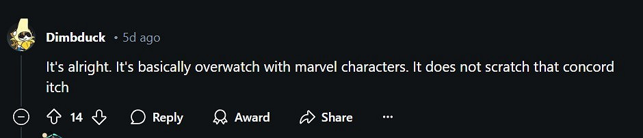《星鳴特攻》粉絲對《漫威爭鋒》不滿 稱其不好玩
