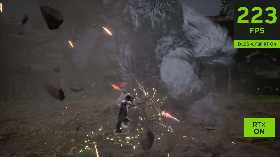《黑神話：悟空》DLSS 4技術展示：全程穩定200+幀！