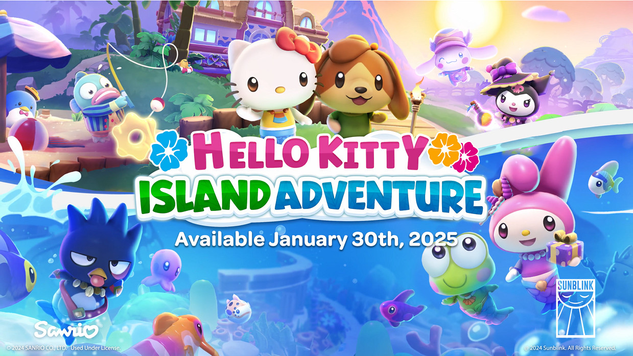 三麗鷗生活模擬新作《凱蒂貓島冒險》新PV公開! 三麗鷗生活模擬新作《凱蒂貓島冒險》新PV公開!