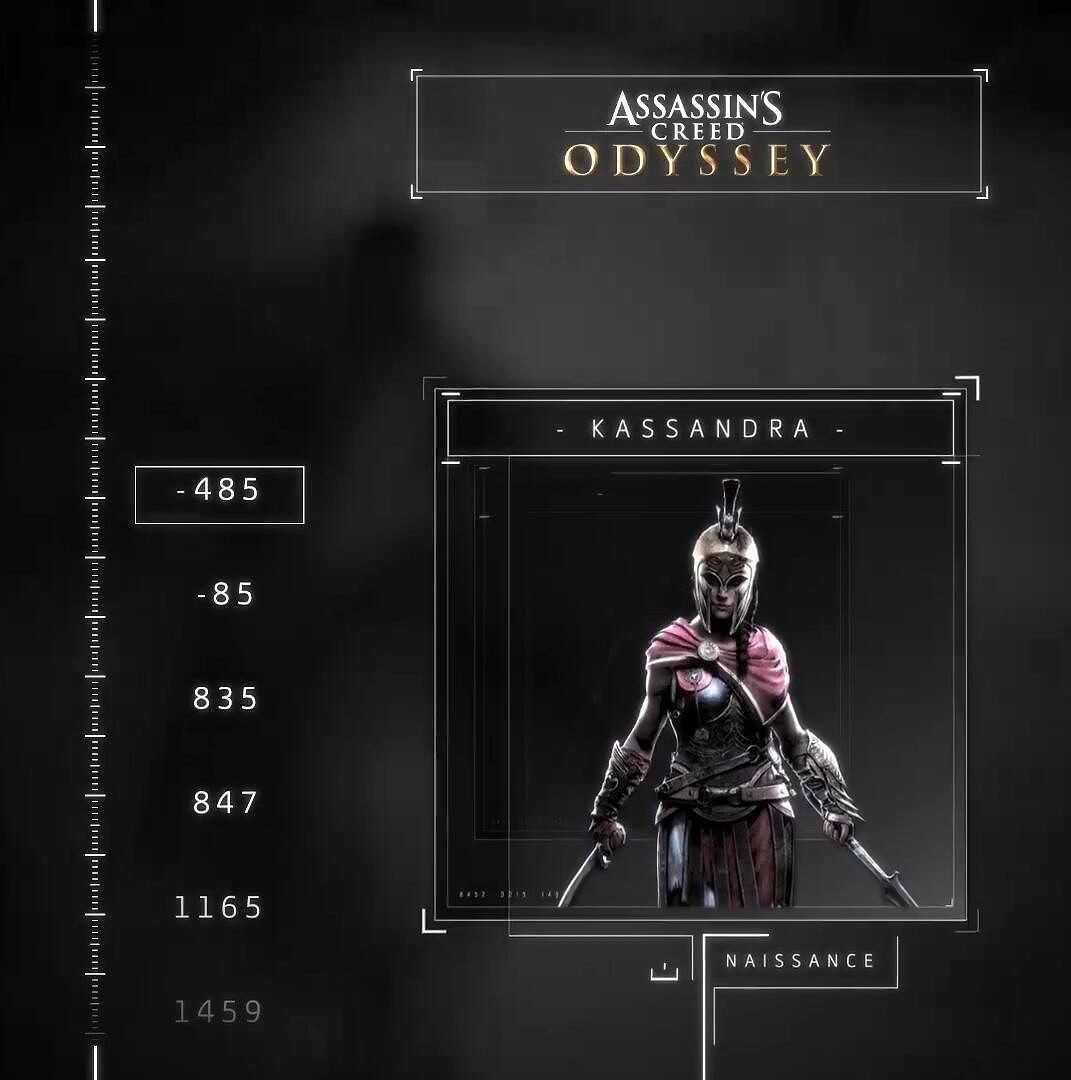 育碧公布《刺客教條》系列時間線 你最喜歡哪一部? 育碧公布《刺客教條》系列時間線 你最喜歡哪一部?