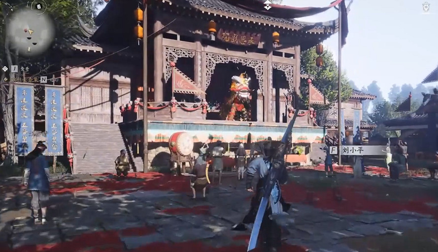 《燕雲十六聲》舞獅兄弟位置介紹