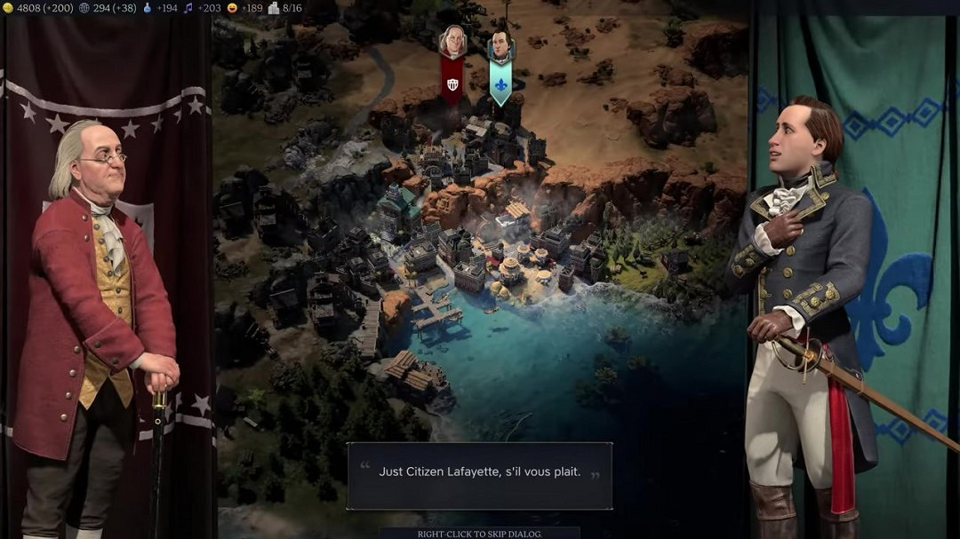 《文明7》拉法耶特侯爵宣傳片公布 2月11日正式發售 《文明7》拉法耶特侯爵宣傳片公布 2月11日正式發售