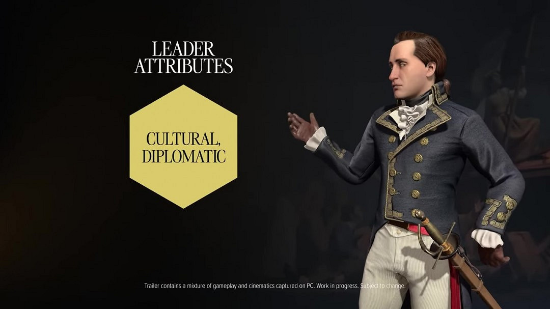 《文明7》拉法耶特侯爵宣傳片公布 2月11日正式發售 《文明7》拉法耶特侯爵宣傳片公布 2月11日正式發售