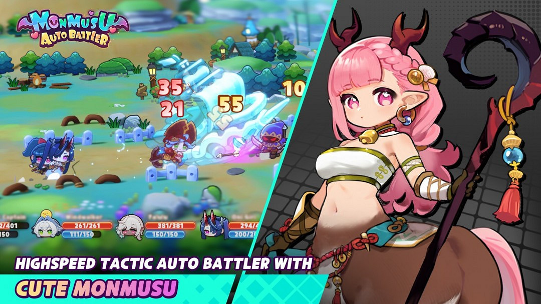 《魔物少女自走棋》Steam頁面開放 發售日待定 《魔物少女自走棋》Steam頁面開放 發售日待定