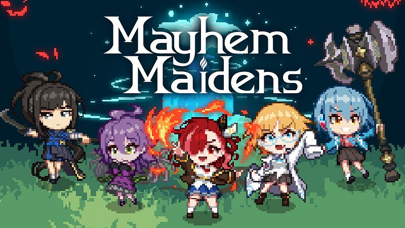 Roguelite塔防遊戲《Mayhem Maidens》Steam頁面 支援中文 Roguelite塔防遊戲《Mayhem Maidens》Steam頁面 支援中文