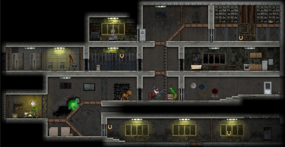 RPG遊戲《輻射小馬國：廢墟》Steam頁面  年內發售