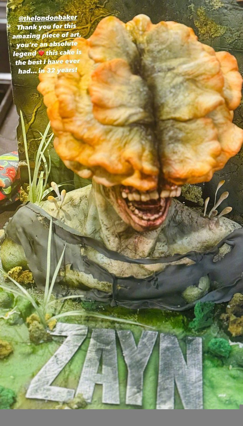 看著有點難以下咽!《最後生還者》真菌感染者主題蛋糕 看著有點難以下咽!《最後生還者》真菌感染者主題蛋糕