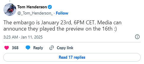 曝《刺客教條:影》Preview評測將於1月23日解禁! 曝《刺客教條:影》Preview評測將於1月23日解禁!