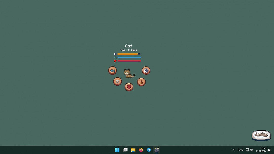 休閒掛機桌面寵物遊戲《螢幕上的貓》已正式登陸Steam 休閒掛機桌面寵物遊戲《螢幕上的貓》已正式登陸Steam