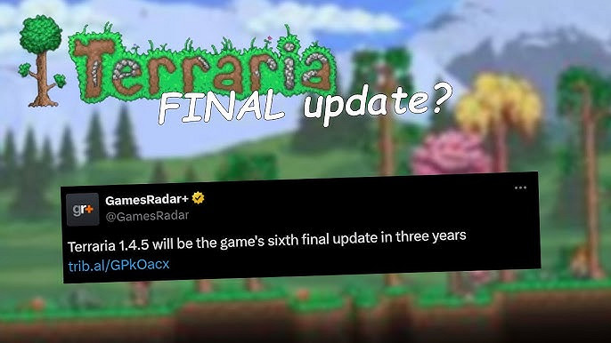 《泰拉瑞亞》開發商表示 只要還有“最終更新”遊戲就永遠不會消亡