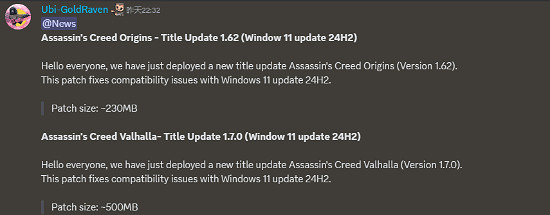 《刺客教條:起源》因相容性遭遇差評轟炸!育碧已解決 《刺客教條:起源》因相容性遭遇差評轟炸!育碧已解決