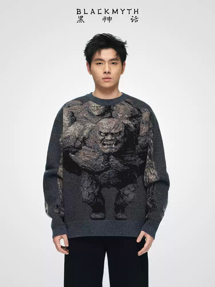 眼前一黑！玩家吐槽《黑神話》石敢當毛衣太抽象了！