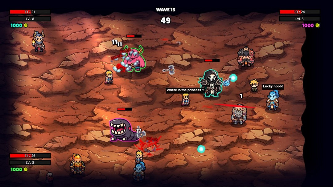 競技場Roguelike遊戲《Noobs Are Coming》Steam頁面開放 明年發售