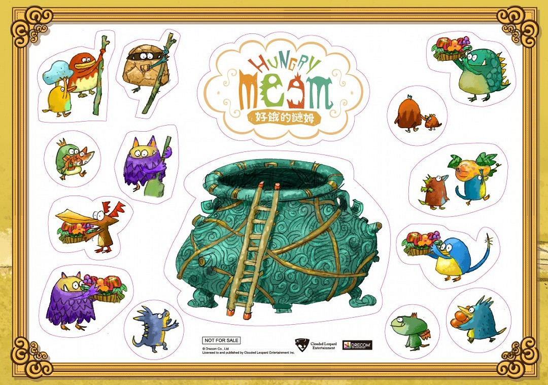 雲豹娛樂正式發表Drecom新作《好餓的謎姆》預計於2025年全球同步發行