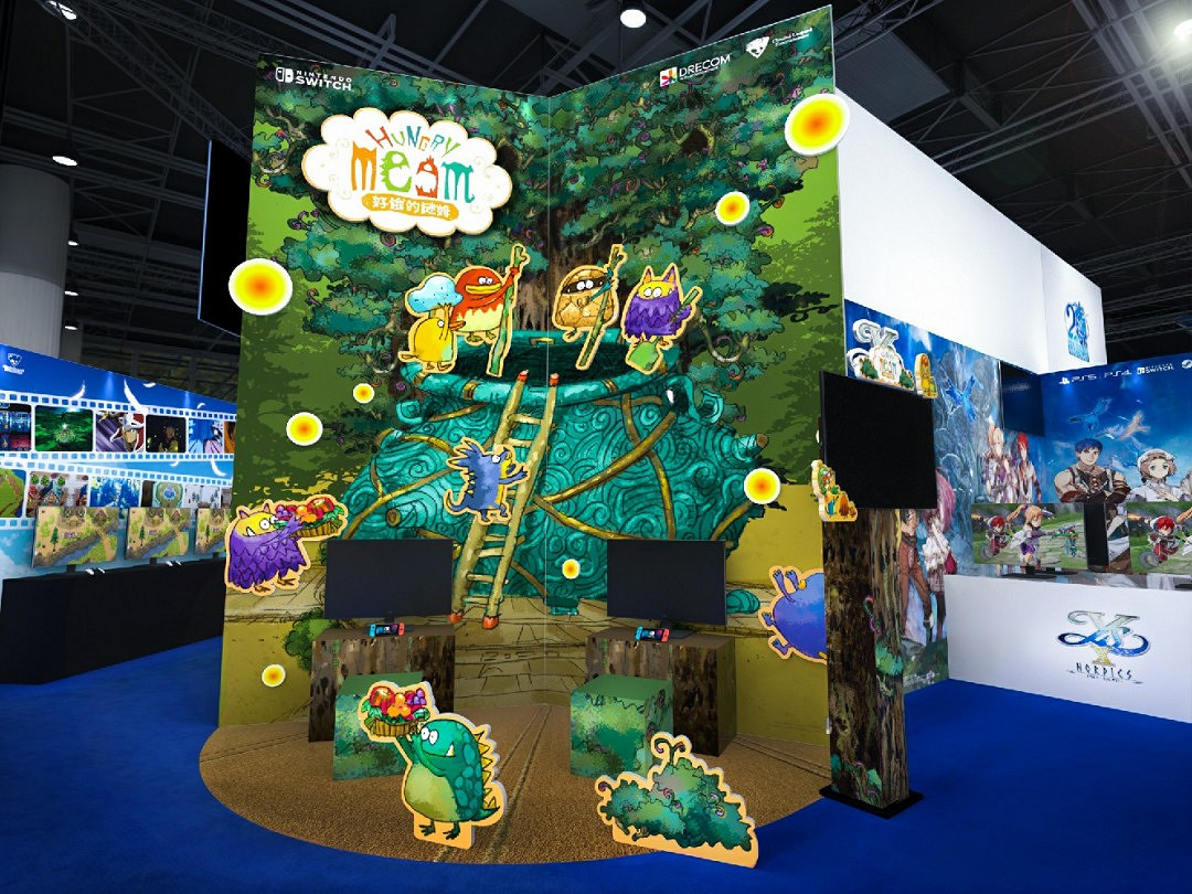 雲豹娛樂正式發表Drecom新作《好餓的謎姆》預計於2025年全球同步發行