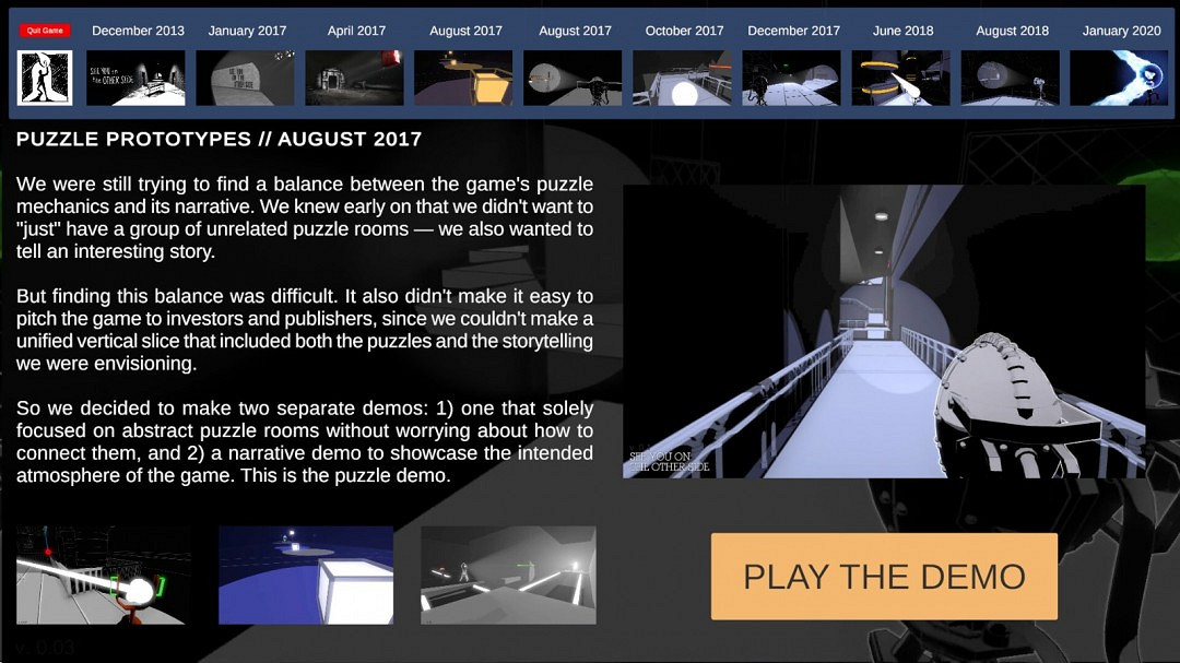 第一人稱解謎遊戲《Lightmatter Anniversary》Steam頁面開放 發售日待定 第一人稱解謎遊戲《Lightmatter Anniversary》Steam頁面開放 發售日待定