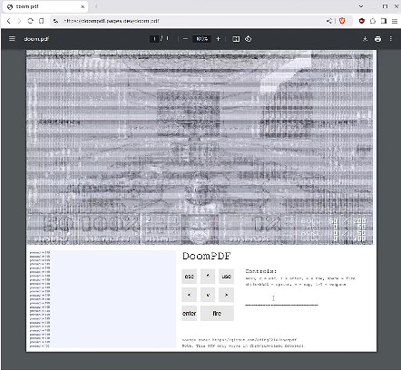 毀滅戰士可以在PDF閱讀器上玩?超強高中生挑戰移植極限