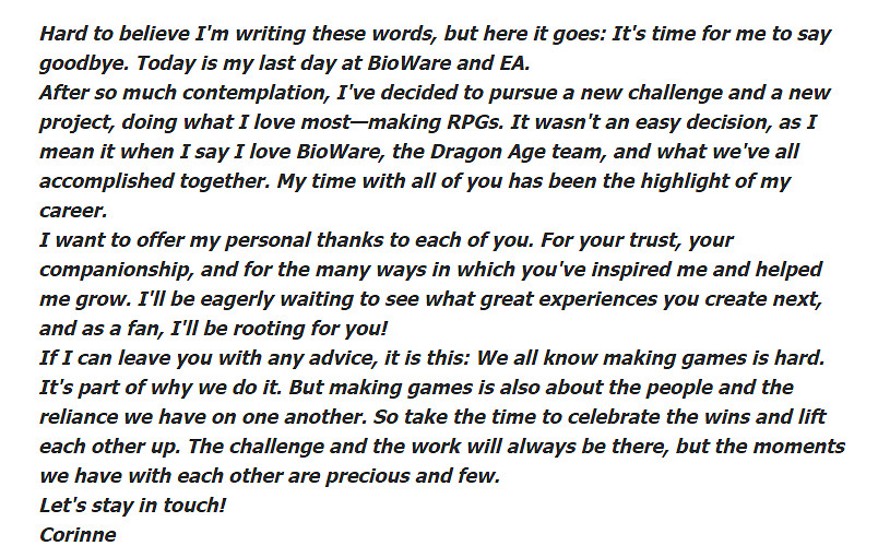 曝《龍騰4》跨性別總監離職!工作室恐被關閉 曝《龍騰4》跨性別總監離職!工作室恐被關閉