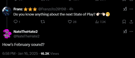 可靠舅舅黨爆料:索尼將來有可能在2月召開新的PS發布會! 可靠舅舅黨爆料:索尼將來有可能在2月召開新的PS發布會!