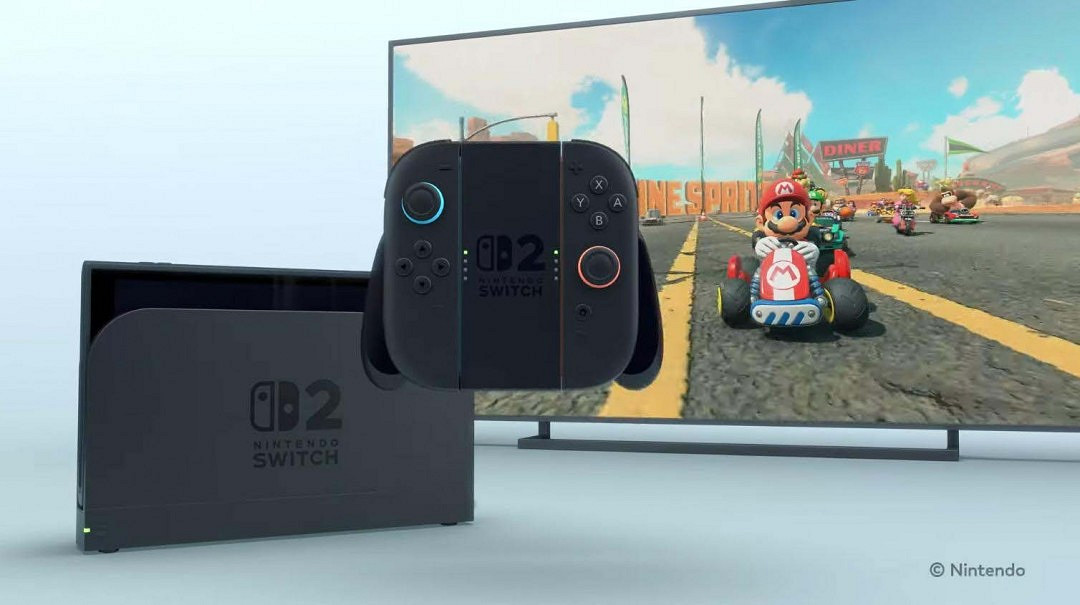 任天堂Switch 2首支預告片快速收獲超2300萬播放量