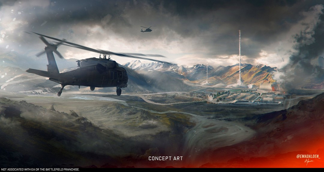 伊拉克畫師精心製作《戰地風雲2042》概念圖:與官方極其相似! 伊拉克畫師精心製作《戰地風雲2042》概念圖:與官方極其相似!