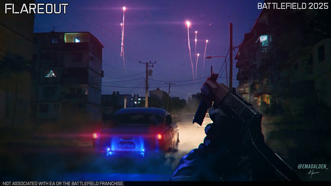 伊拉克畫師精心製作《戰地風雲2042》概念圖:與官方極其相似! 伊拉克畫師精心製作《戰地風雲2042》概念圖:與官方極其相似!