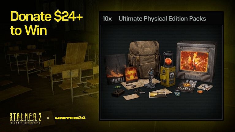 《潛行者2》開發商發起募捐 捐贈十美元就可以抽獎！