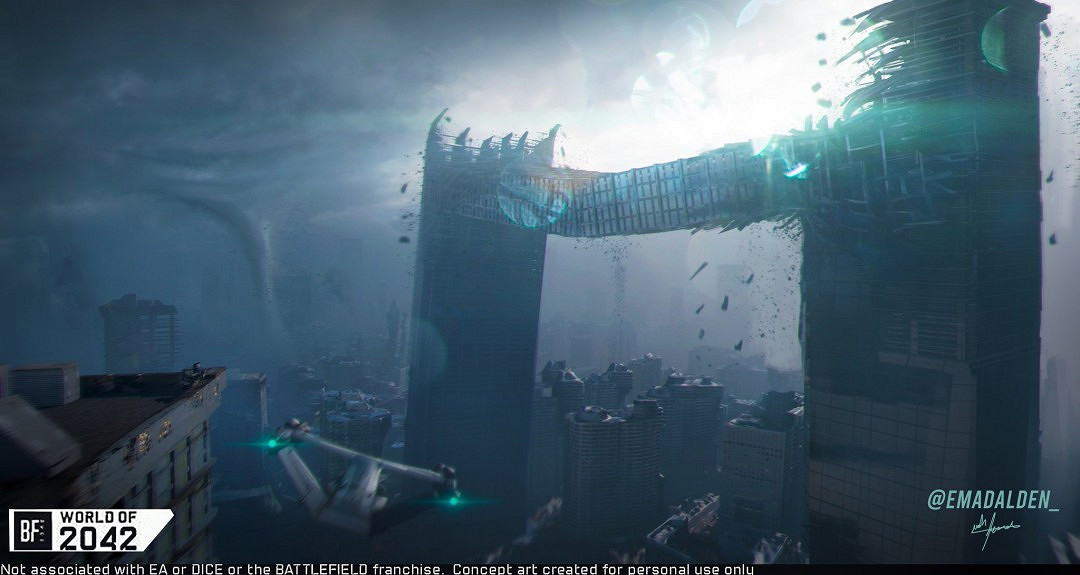 伊拉克畫師精心製作《戰地風雲2042》概念圖:與官方極其相似! 伊拉克畫師精心製作《戰地風雲2042》概念圖:與官方極其相似!