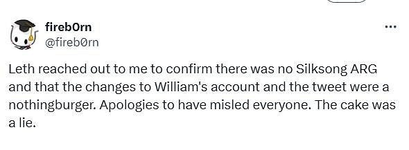 《空洞騎士：絲之歌》官方澄清傳言 遊戲仍在開發中