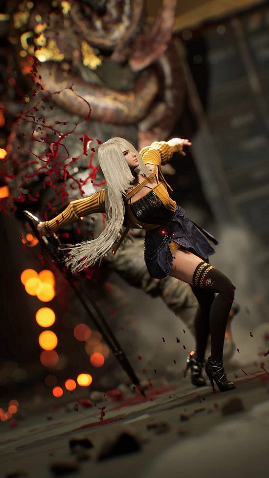 《劍星》拍照模式全新圖賞:戰鬥浴血黑絲太誘人! 《劍星》拍照模式全新圖賞:戰鬥浴血黑絲太誘人!