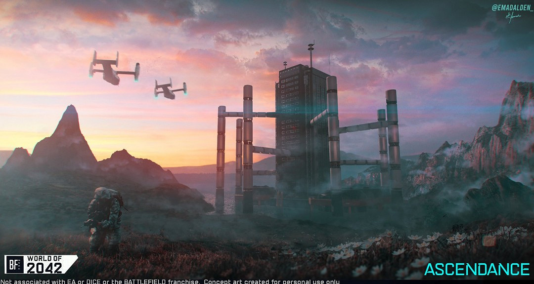 伊拉克畫師精心製作《戰地風雲2042》概念圖:與官方極其相似! 伊拉克畫師精心製作《戰地風雲2042》概念圖:與官方極其相似!