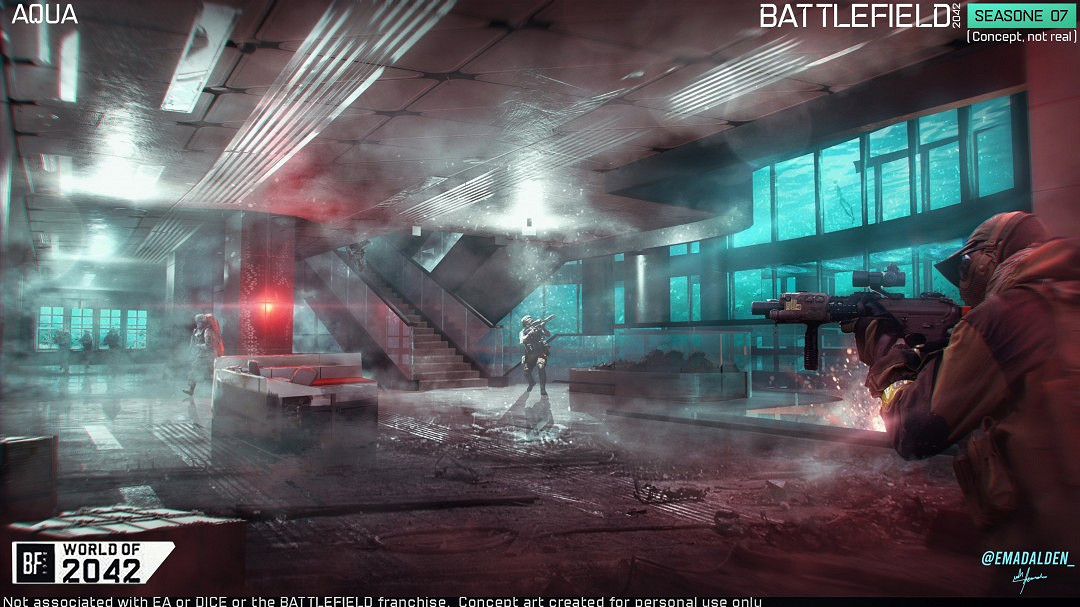 伊拉克畫師精心製作《戰地風雲2042》概念圖:與官方極其相似! 伊拉克畫師精心製作《戰地風雲2042》概念圖:與官方極其相似!