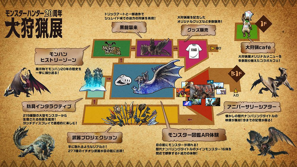 熱血狩獵!卡普空《魔物獵人》20周年大展即將亮相大阪 熱血狩獵!卡普空《魔物獵人》20周年大展即將亮相大阪