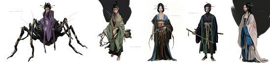 《黑神話》最新角色概念圖來啦!四妹原畫差距略大! 《黑神話》最新角色概念圖來啦!四妹原畫差距略大!