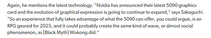 《最終幻想》創始人預測 2025年RPG遊戲將呈現雙軌發展 《最終幻想》創始人預測 2025年RPG遊戲將呈現雙軌發展