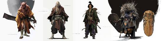 《黑神話》最新角色概念圖來啦!四妹原畫差距略大! 《黑神話》最新角色概念圖來啦!四妹原畫差距略大!